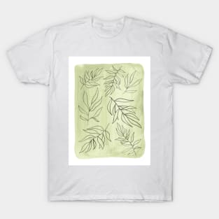 Green leaves 2 T-Shirt